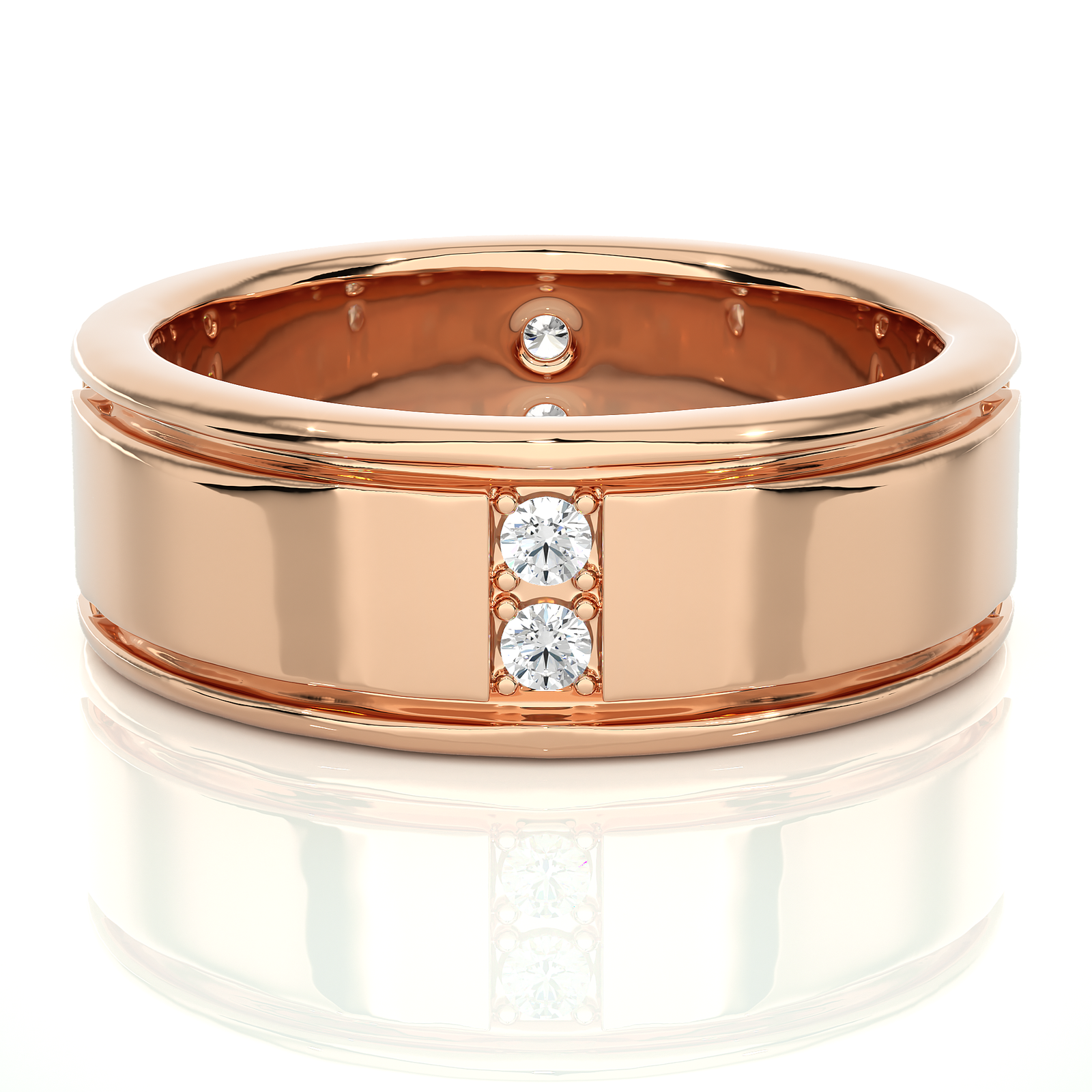 Lab Grown Diamond Wedding Band