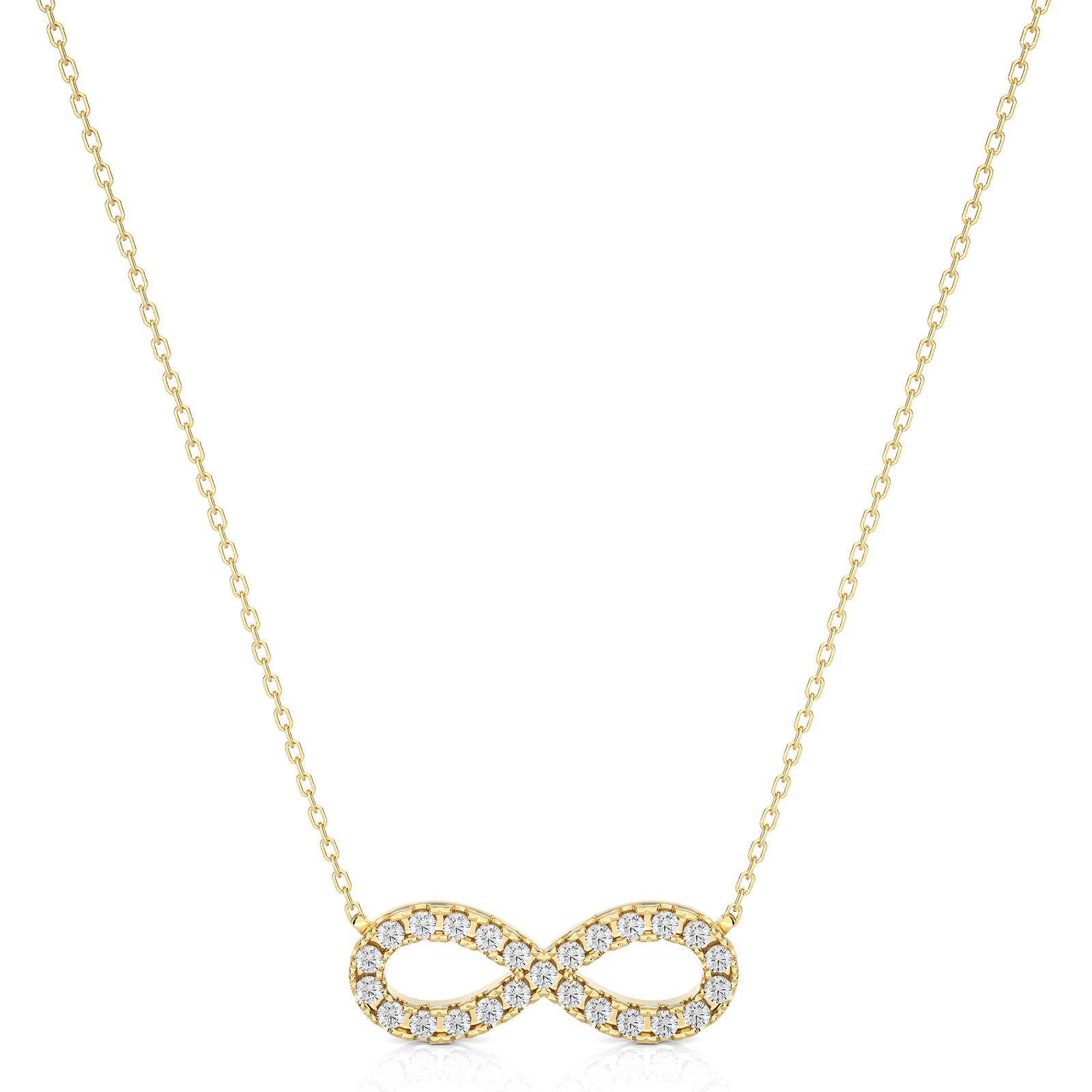 Infinity Diamond Pendant