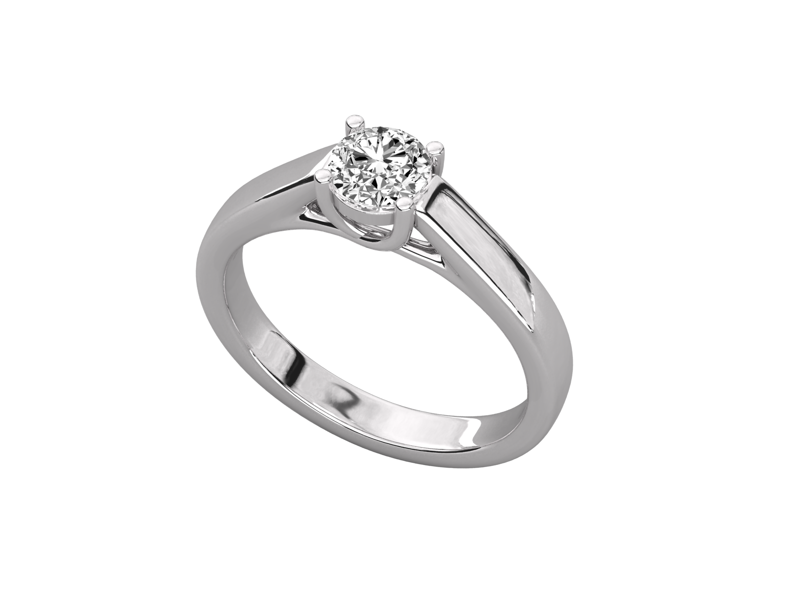 Classic Solitaire Engagement Ring