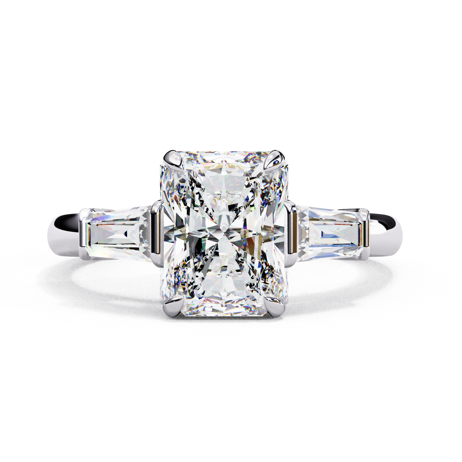 Three Stone Engagement Ring