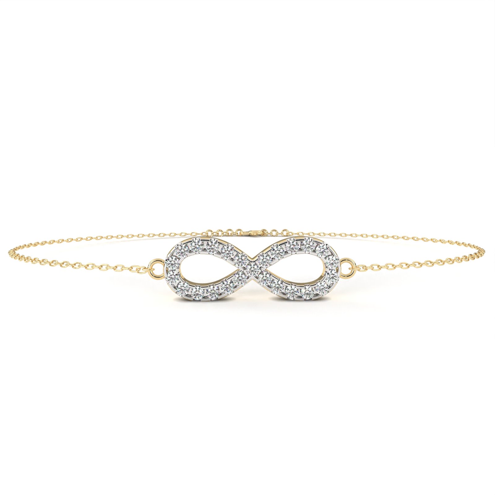 Timeless Infinity Diamond Bracelet