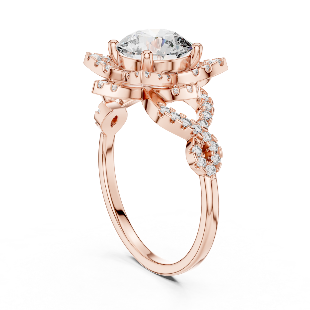The Floral Twisted Lotus
